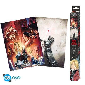 GBeye Fullmetal Alchemist Brotherhood 2 Chibi Poster Set-Series 1 (Diversen) Nieuw