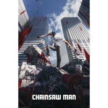 ABYstyle Chainsaw Man Maxi Poster-Key Visual (Diversen) Nieuw