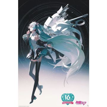 ABYstyle Hatsune Miku Maxi Poster-Happy 16th Birthday Miku (Diversen) Nieuw