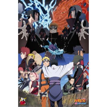 ABYstyle Naruto Shippuden Maxi Poster-Rivals (Diversen) Nieuw