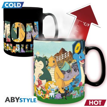 ABYstyle Pokémon Heat Change Mug-Gotta Catch Em All (Diversen) Nieuw