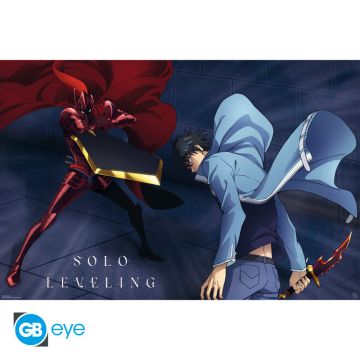 ABYstyle Solo Leveling Maxi Poster-Jinwoo vs. Igris (Diversen) Nieuw