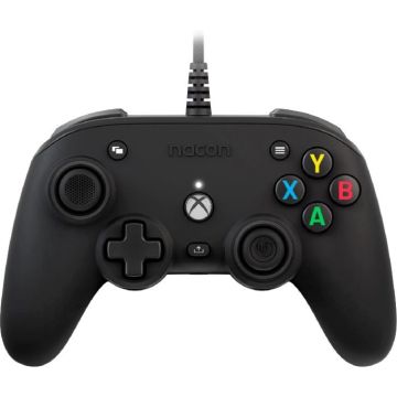 Nacon Pro Compact Wired Controller-Zwart (Xbox Series X) Gebruikt