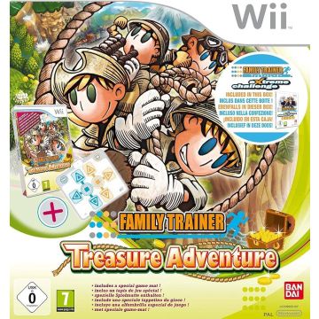 Family Trainer Treasure Adventure-Incl. Game Mat (Wii) Gebruikt