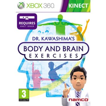 Dr. Kawashima's Body And Brain Exercises Kinect-Standaard (Xbox 360) Gebruikt