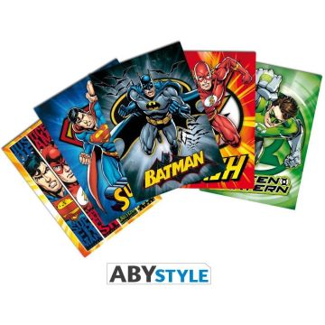 ABYstyle DC Comics Postcards Set-Justice League Heroes (Diversen) Nieuw
