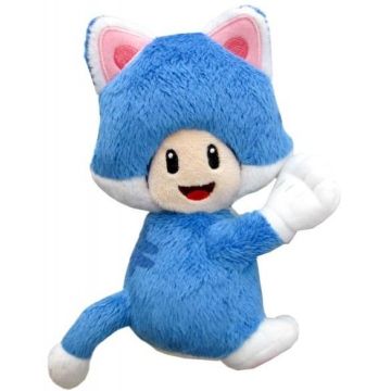 SAN-EI World of Nintendo Super Mario Handmagneet Pluche-Toad Cat (Diversen) Nieuw