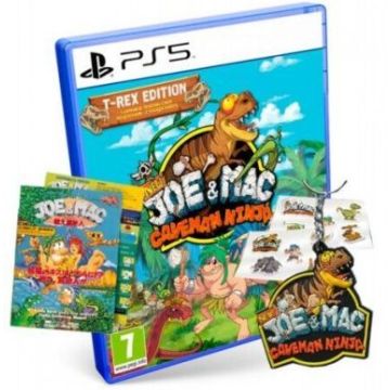 New Joe & Mac Caveman Ninja-T-Rex Edition (PlayStation 5) Nieuw