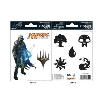 ABYstyle Magic Sticker Jace & Mana stickers-Standaard (Diversen) Nieuw