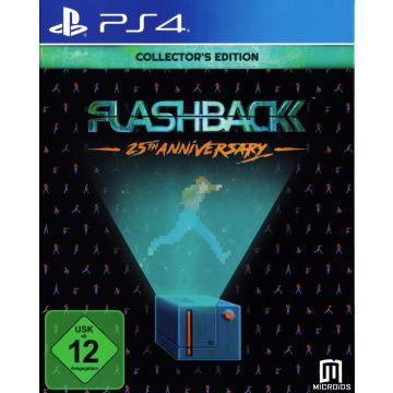 Flashback 25th Anniversary-Collector's Edition Duits (PlayStation 4) Gebruikt