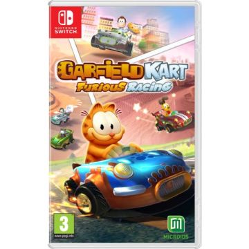 Garfield Kart Furious Racing-Standaard (Switch) Gebruikt