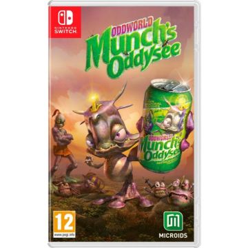Oddworld Munch's Oddysee HD-Standaard (Switch) Nieuw