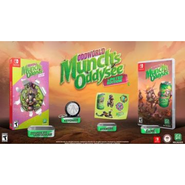 Oddworld Munch's Oddysee HD-Limited Edition (Switch) Nieuw