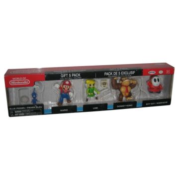 Jakks Pacific World of Nintendo Gift 5 pack-Standaard (Diversen) Nieuw