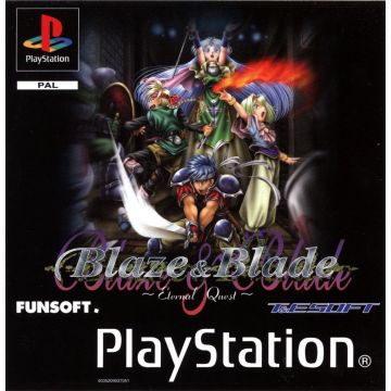 Blaze & Blade Eternal Quest-Standaard (PlayStation 1) Gebruikt