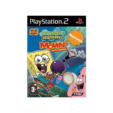 Spongebob Squarepants Movin' with Friends-Standaard (PlayStation 2) Gebruikt