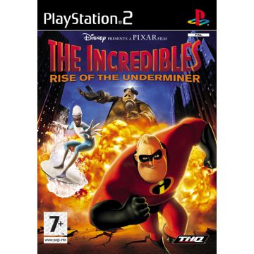 The Incredibles Rise of the Underminer-Standaard (PlayStation 2) Gebruikt