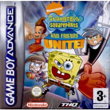 SpongeBob SquarePants & Friends Unite!-Standaard (GBA) Gebruikt