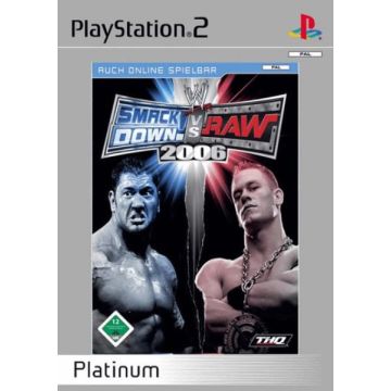 WWE SmackDown! vs. Raw 2006-Platinum Duits (PlayStation 2) Gebruikt