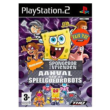 Nicktoons Attack of the Toybots-Standaard (PlayStation 2) Gebruikt
