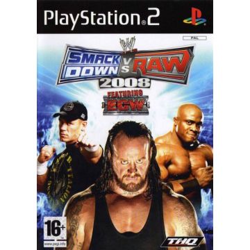 WWE SmackDown vs. Raw 2008-Standaard (PlayStation 2) Gebruikt