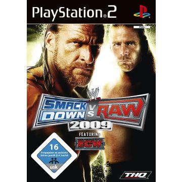 WWE SmackDown vs. Raw 2009-Duits (PlayStation 2) Gebruikt