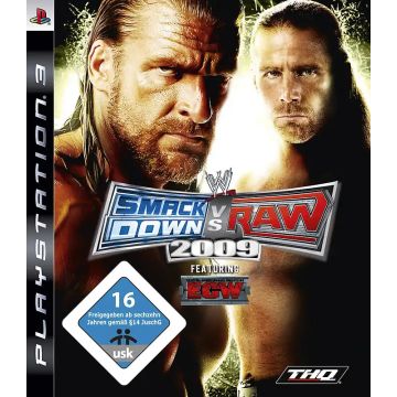 WWE SmackDown vs. Raw 2009-Duits (PlayStation 3) Gebruikt