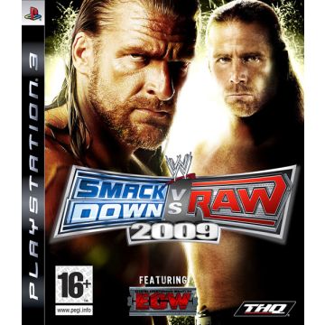 WWE SmackDown vs. Raw 2009-Standaard (PlayStation 3) Gebruikt