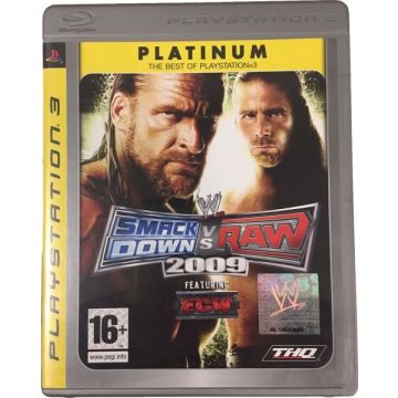 WWE SmackDown vs. Raw 2009-Platinum (PlayStation 3) Gebruikt