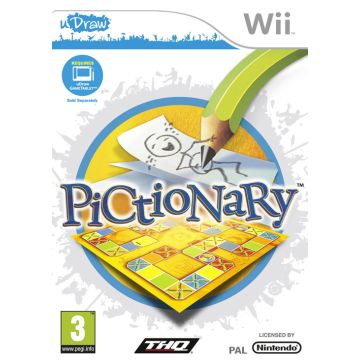 uDraw Pictionary-Standaard (Wii) Gebruikt