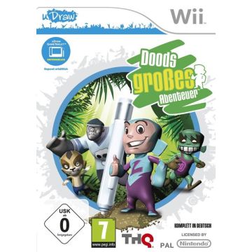 uDraw Dood's Big Adventure-Duits (Wii) Gebruikt