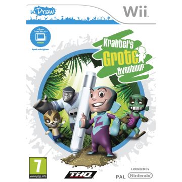 uDraw Dood's Big Adventure-Standaard (Wii) Gebruikt
