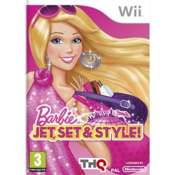 Barbie Jet, Set & Style!-Standaard (Wii) Gebruikt