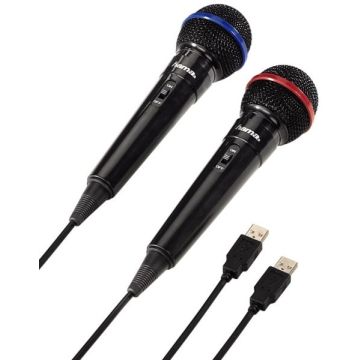 Hama Microfoon Set-Zwart (Diversen) Gebruikt