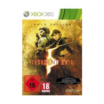 Resident Evil 5-Gold Edition Duits (Xbox 360) Gebruikt