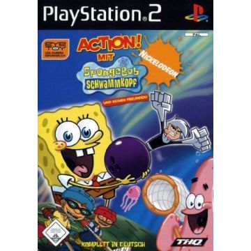 Spongebob Squarepants Movin' with Friends-Duits (PlayStation 2) Gebruikt