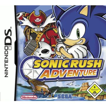 Sonic Rush Adventure-Duits (NDS) Gebruikt