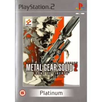 Metal Gear Solid 2 Sons of Liberty-Platinum