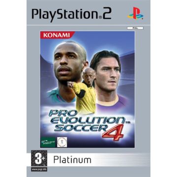 Pro Evolution Soccer 4-Platinum (PlayStation 2) Gebruikt