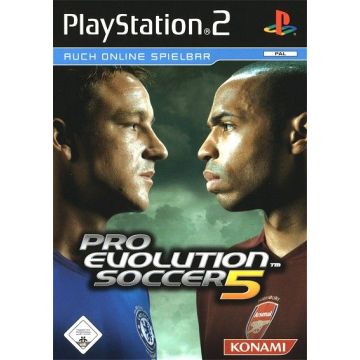 Pro Evolution Soccer 5-Duits (PlayStation 2) Gebruikt