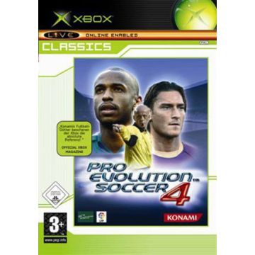 Pro Evolution Soccer 4-Duits (Xbox) Gebruikt