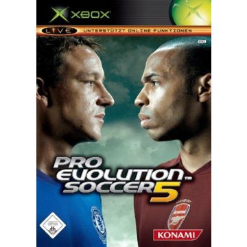 Pro Evolution Soccer 5-Duits (Xbox) Gebruikt