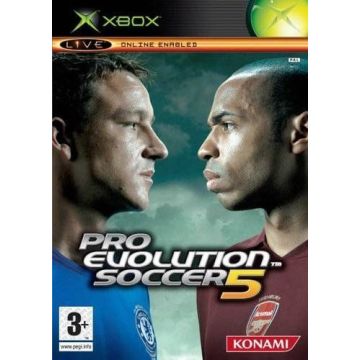 Pro Evolution Soccer 5-Standaard (Xbox) Gebruikt