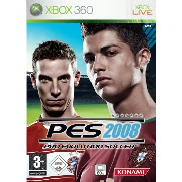 Pro Evolution Soccer 2008-Duits (Xbox 360) Gebruikt