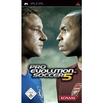 Pro Evolution Soccer 5-Duits (PSP) Gebruikt
