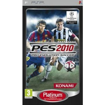 Pro Evolution Soccer 2010-Platinum (PSP) Gebruikt