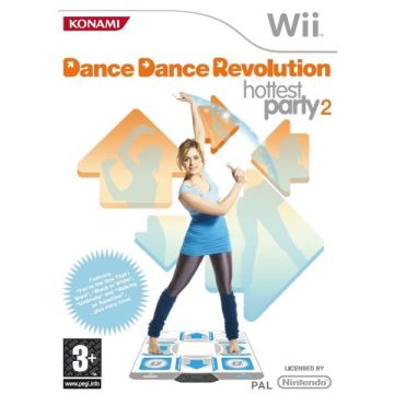 Dance Dance Revolution Hottest Party 2-Standaard (Wii) Gebruikt