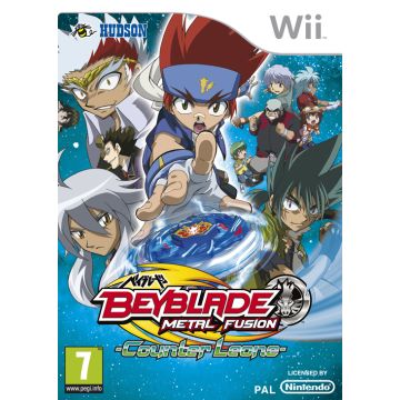 Beyblade Metal Fusion Counter Leone-Standaard (Wii) Gebruikt