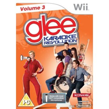 Glee Karaoke Revolution Volume 3-Standaard (Wii) Gebruikt