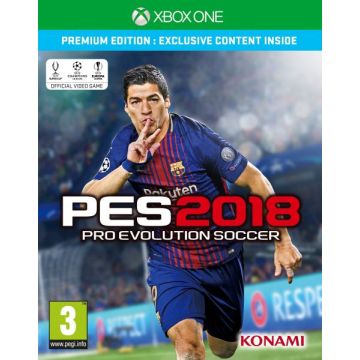 Pro Evolution Soccer 2018-Premium Edition (Xbox One) Gebruikt